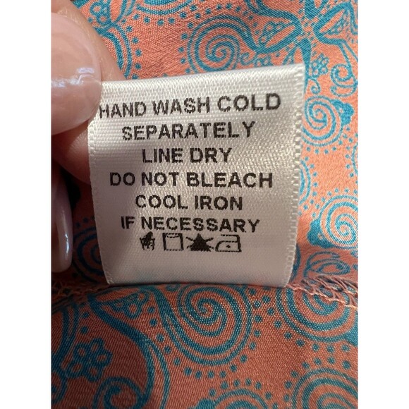 Robin-K Spaghetti Strap Cami blouse Size Medium - Picture 8 of 8